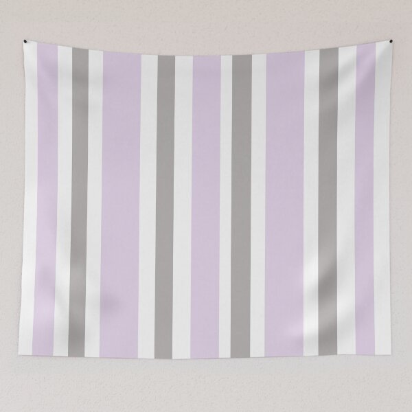 Item preview,  Grey And Pink Lavender Stripes  designed and sold by loveoceanair.