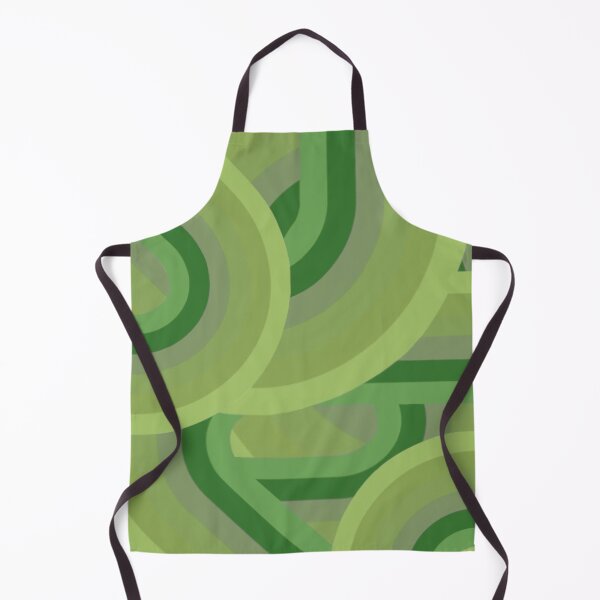 Item preview, Swirly vintage colorful green print designed and sold by SoCindy.