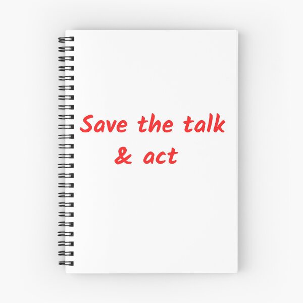 Item preview, save the talk and act designed and sold by itsgg42.