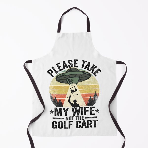 Item preview, Funny UFO Abduction Golf Cart Vintage Golfing Golf designed and sold by Stronzi.