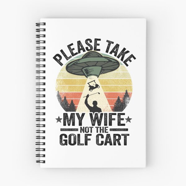 Item preview, Funny UFO Abduction Golf Cart Vintage Golfing Golf designed and sold by Stronzi.