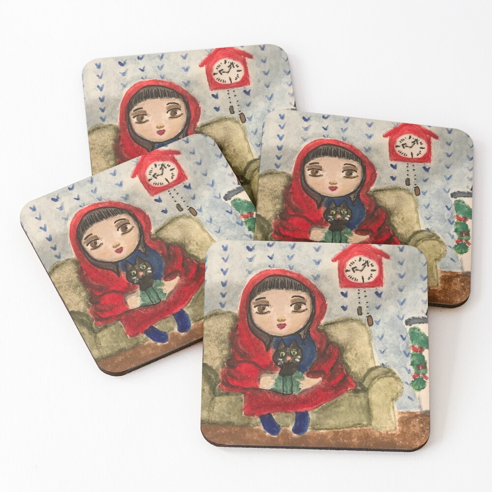 Item preview, Coasters (Set of 4) designed and sold by RosaLL.
