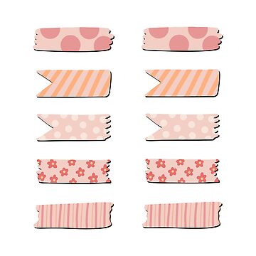 Pink Washi Tape Hd Transparent, Cute Pink Washi Tape, Washi Tape, Cute,  Pink PNG Image For Free Download