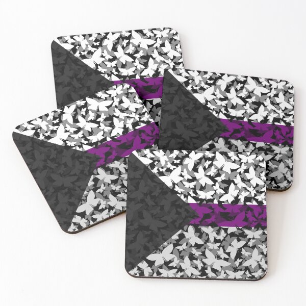 Item preview, Veil of Butterflies, Pride Series - Demisexual designed and sold by StephOBrien.
