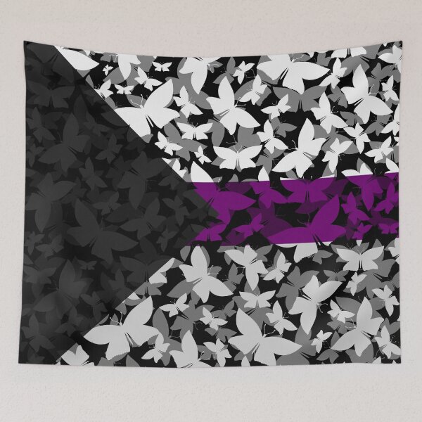 Item preview, Veil of Butterflies, Pride Series - Demisexual designed and sold by StephOBrien.