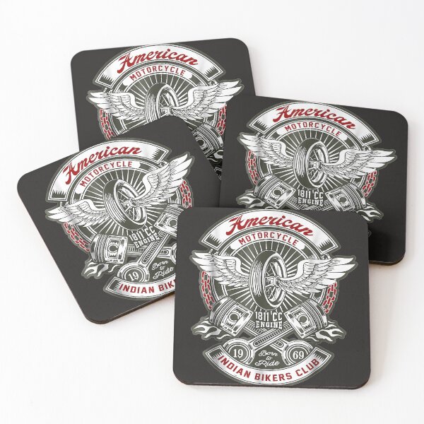 Item preview, American Motorcycle Indian Bikers Club 1969 designed and sold by speakupandshine.