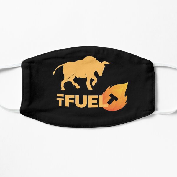 TFUEL bull crypto Coin shirt, etc. Flat Mask