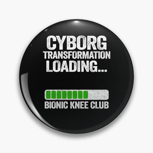 Item preview, Knee Replacement Surgery Cyborg Transformation designed and sold by Stronzi.
