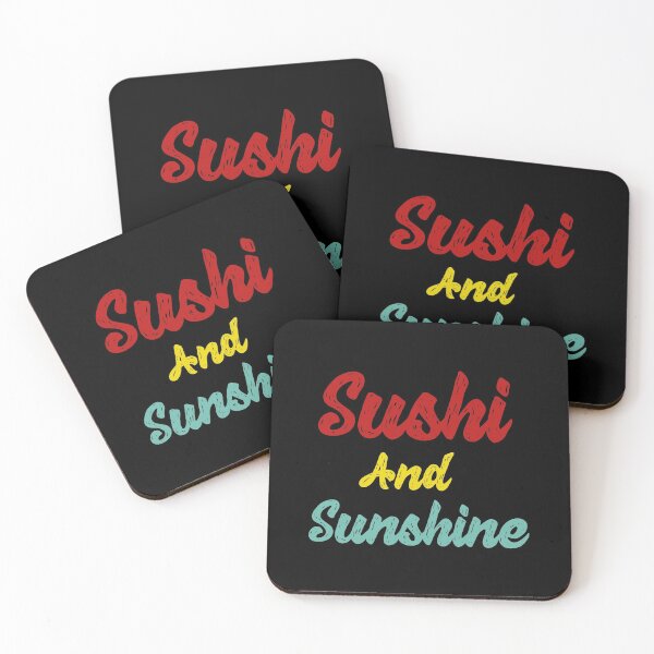 Item preview, Summer Sayings : Sushi and Sunshine Best Summer Food designed and sold by Raminovitch.