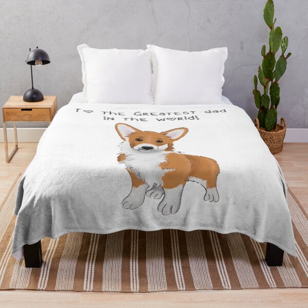 Item preview, Corgi Father's Day, To the Greatest Dad in the World! designed and sold by ElysianCreation.