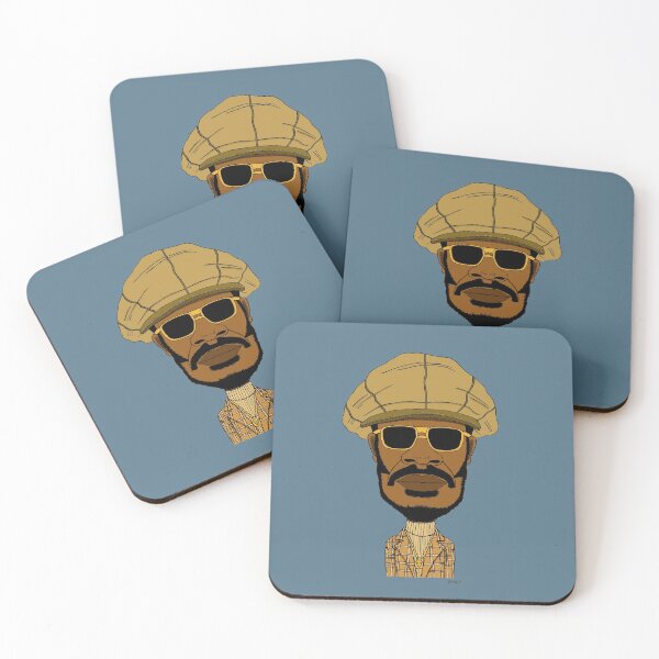 Item preview, Drawn portrait of soul / funk singer. designed and sold by Eric Sintès.