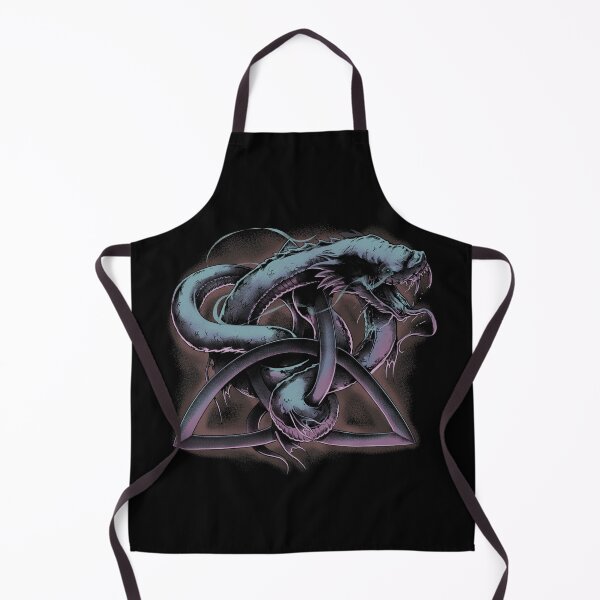 Item preview, Pagan Snake Norse Serpent Jormungandr Viking Mythology Triquetra Trinity Knot Snake designed and sold by BluePagan.