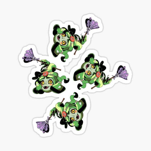 Dusa Hades Game Pack Sticker For Sale By Migi Desu Redbubble