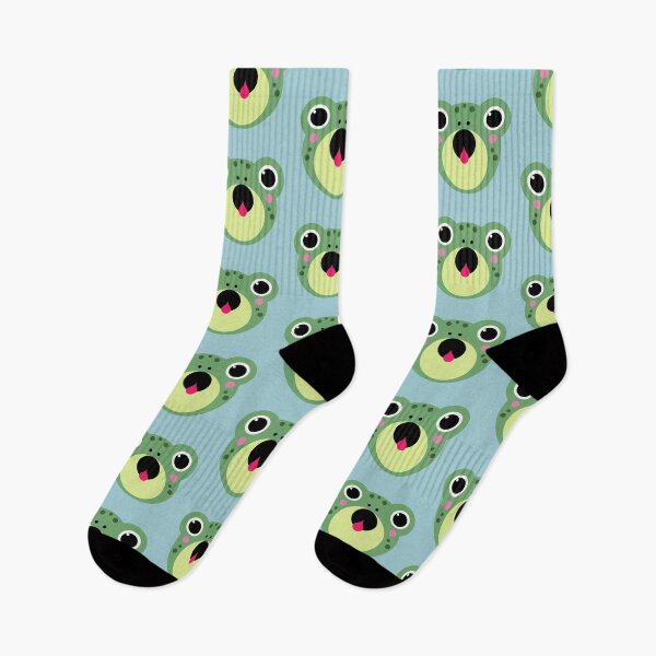 Item preview, Cute Frog Cartoon Kawaii designed and sold by softbluehum.