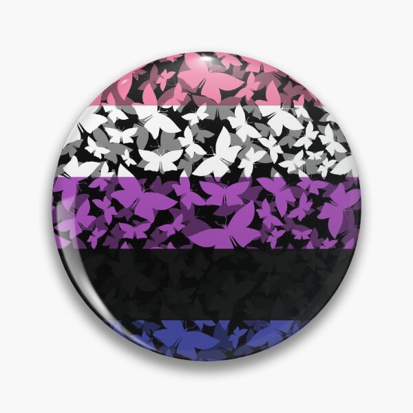 Item preview, Veil of Butterflies, Pride Series - Genderfluid designed and sold by StephOBrien.