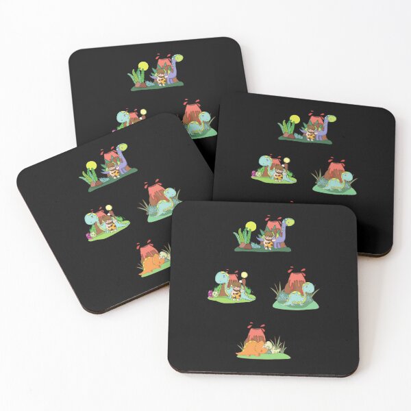 Item preview, Dinosaur and volcano designed and sold by PeaceyArt.