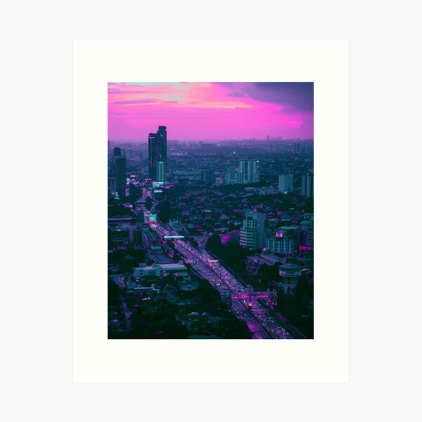 Aperçu de l'œuvre Lumières de la ville créée et vendue par Daniel Montero.