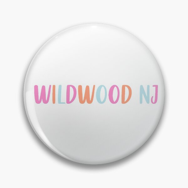 Item preview, Wildwood Down The Shore Sticker designed and sold by kaylacerrone.
