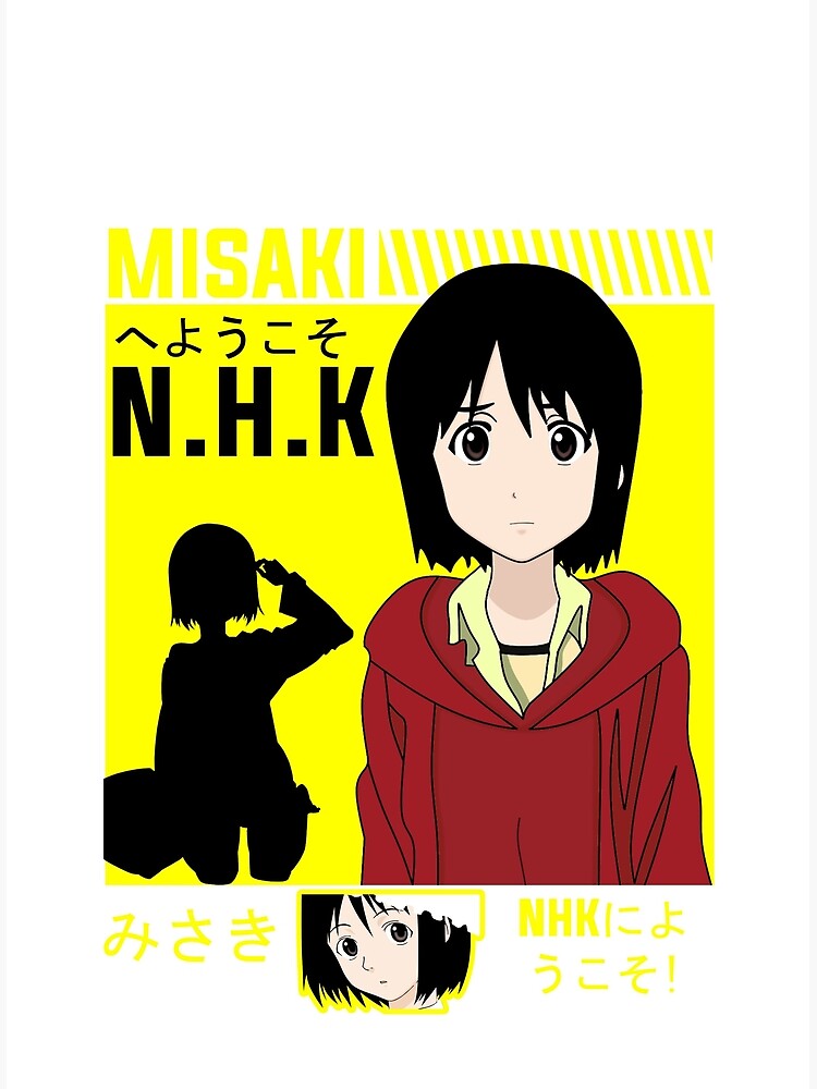 "Welcome to the NHK Misaki Nakahara" Poster by Skelliz | Redbubble