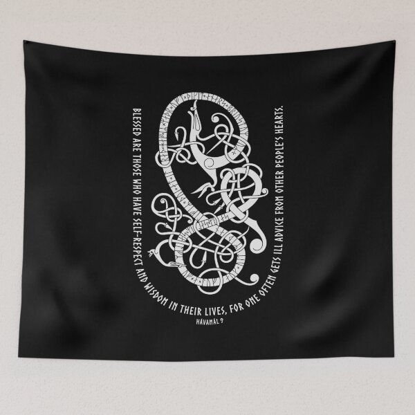 Item preview, Runestone Havamal 9 Quote designed and sold by Helgi-chris.
