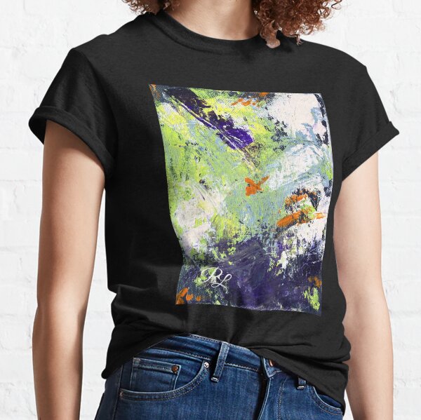 Green Abstract Classic T-Shirt