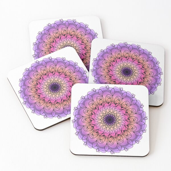 Item preview, colourful mandala designed and sold by ofspaceandtime.