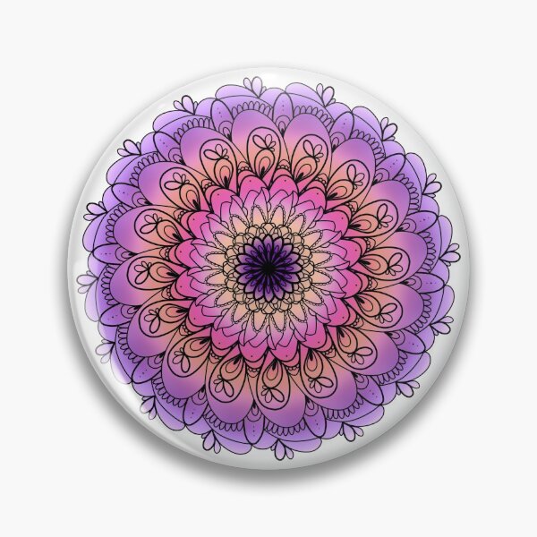 Item preview, colourful mandala designed and sold by ofspaceandtime.