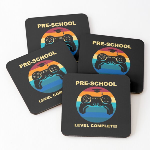 Artikelvorschau, Pre-School Level Komplette Abschluss Video Gamer Vorschule T-Shirt entworfen und verkauft von Spaceshipsells.