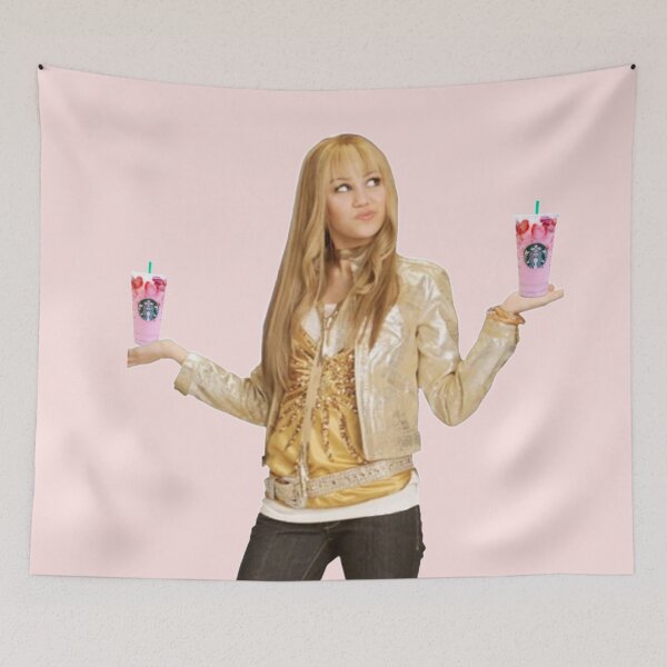 Item preview, Hannah Montana With Pink Drink  designed and sold by Aileenl07.