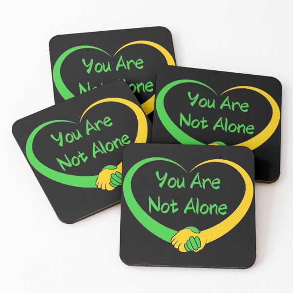 Item preview, You are Not Alone, Mental Health Awareness Heart designed and sold by MamaSweetea.