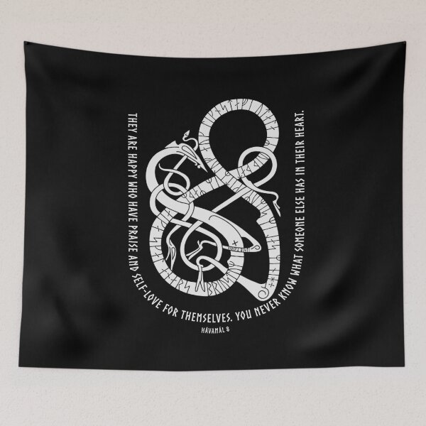 Item preview, Runestone Havamal 8 Quote designed and sold by Helgi-chris.