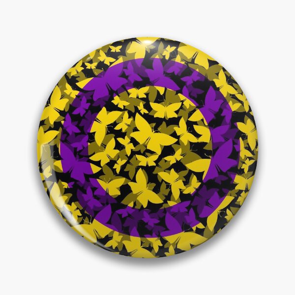 Item preview, Veil of Butterflies, Pride Series - Intersex designed and sold by StephOBrien.