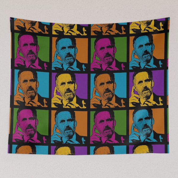 Item preview, Jordan Peterson 12 Rules For Life Pop Art designed and sold by paperpark.