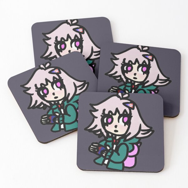 Item preview, Chiaki nanami danganronpa anime game girl kawaii gamer designed and sold by Soda-bunny.