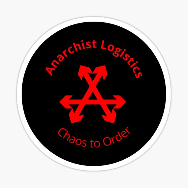 Anarchist Logistics Sticker