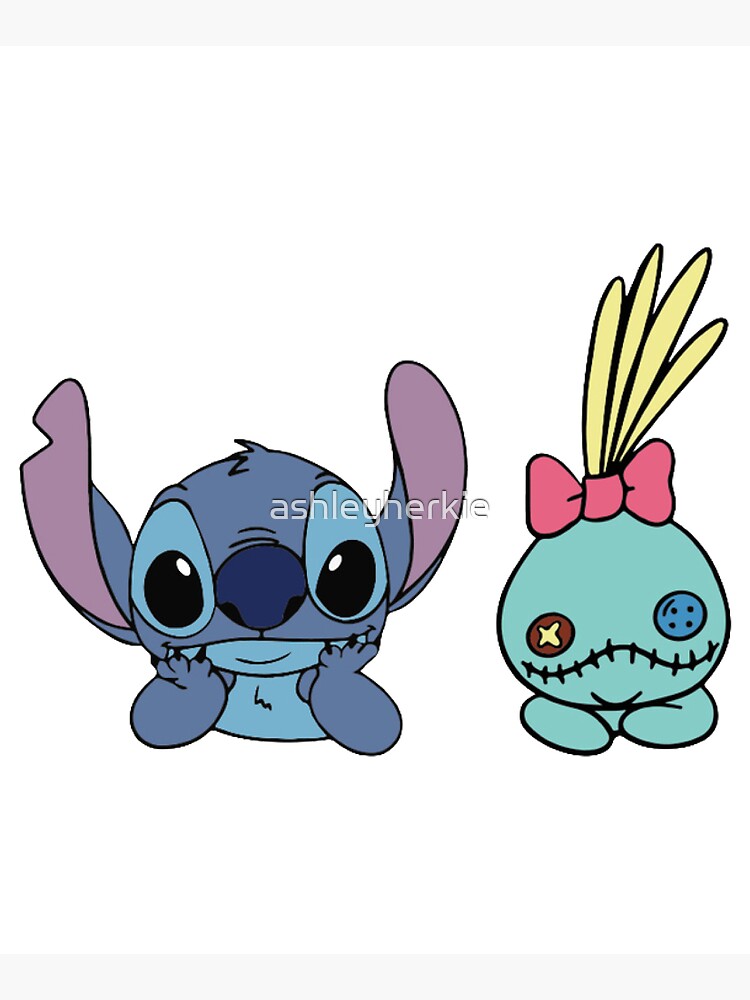 Gun Lilo And Stitch Filled Embroidery Design 5 - Instant Download