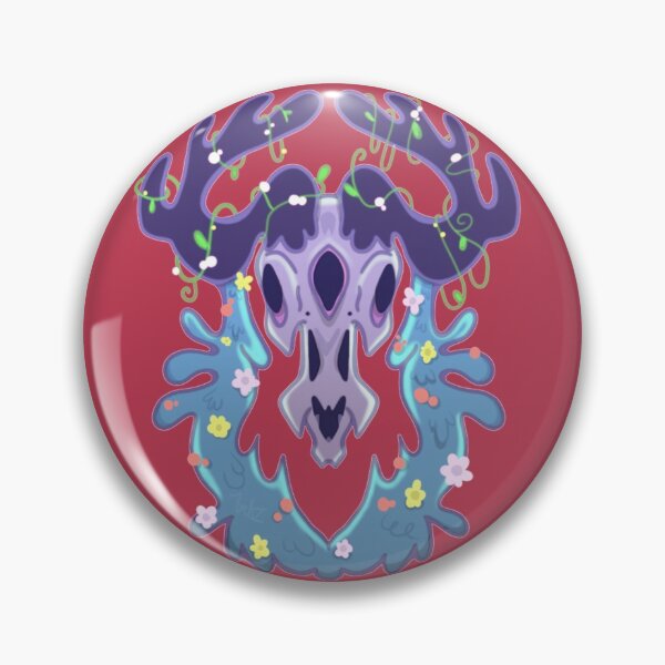 Item preview, Nature Spirit Skull designed and sold by SlandyArts.