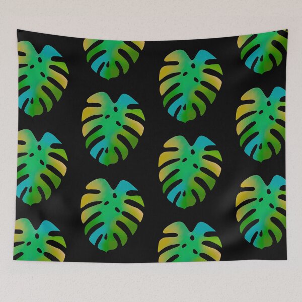 Item preview, Green blue Monstera designed and sold by katkinggross.