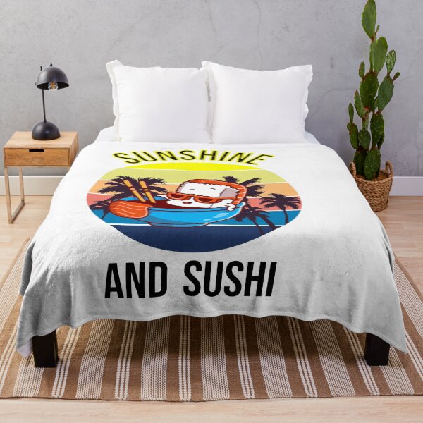 Item preview, Copy of Summer Sayings : Sushi and Sunshine Best Summer Food designed and sold by Raminovitch.