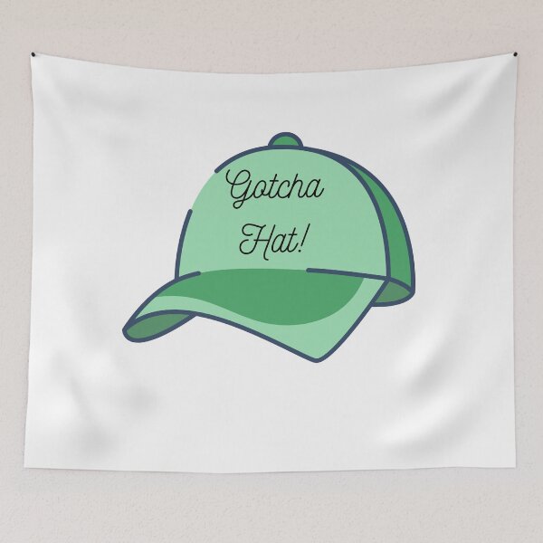 Item preview, Green Gotcha Hat! designed and sold by ShaunSandhu.