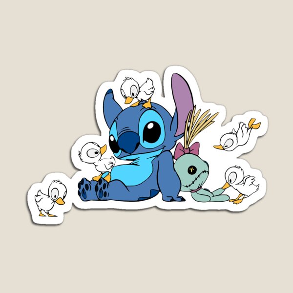 Disney's Stitch From Lilo and Stitch Annual Pass Holder Car Magnet or  Sticker Fan-art Inspired Magnet -  Canada