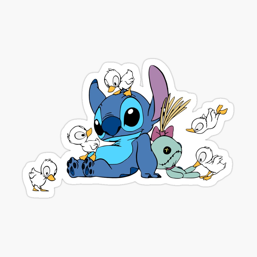 Stitch sticker pack Magnet for Sale by EvelynCreates