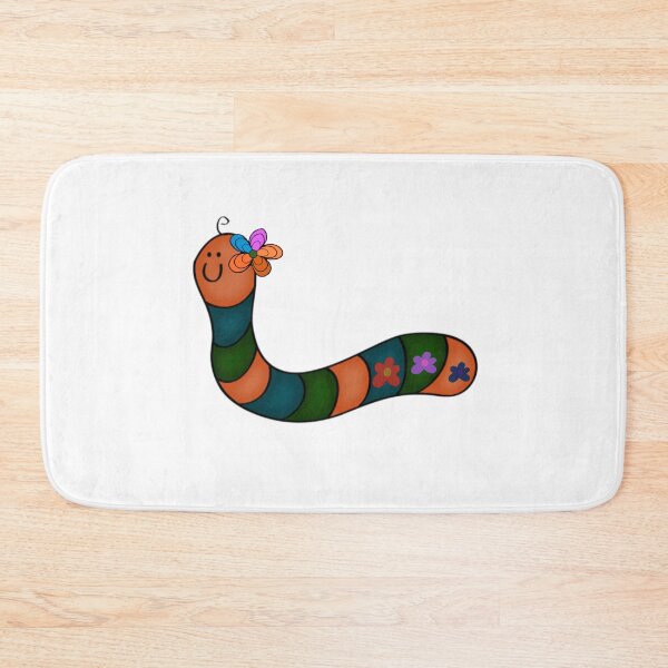 Item preview, Kidcore  worm and flowers designed and sold by karimaK-71.