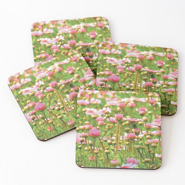 Item preview, Field of Pink Flowers designed and sold by BtheLight.