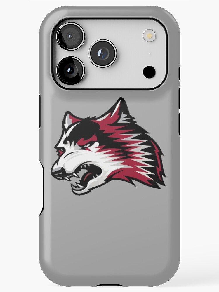 Thumbnail 1 of 4, iPhone Case, Red Wolves, Indiana  designed and sold by Leminblanc.