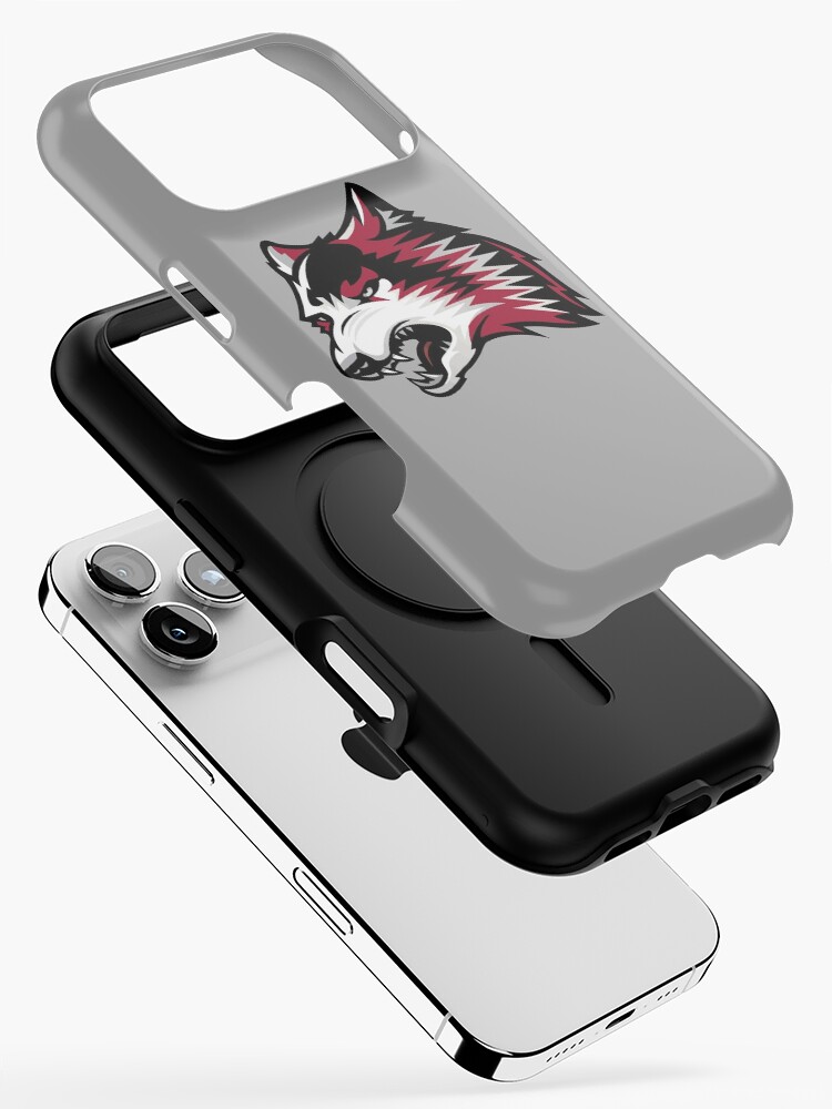 Thumbnail 2 of 4, iPhone Case, Red Wolves, Indiana  designed and sold by Leminblanc.