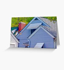 Roof Tops Greeting Card