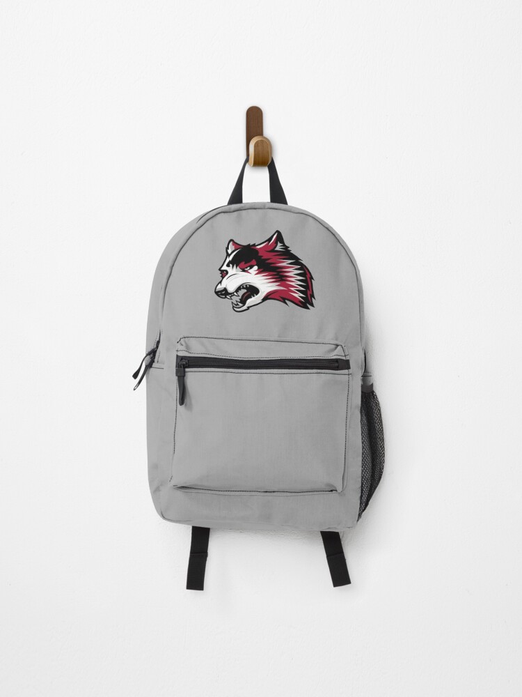 Thumbnail 1 of 3, Backpack, Red Wolves, Indiana designed and sold by Leminblanc.