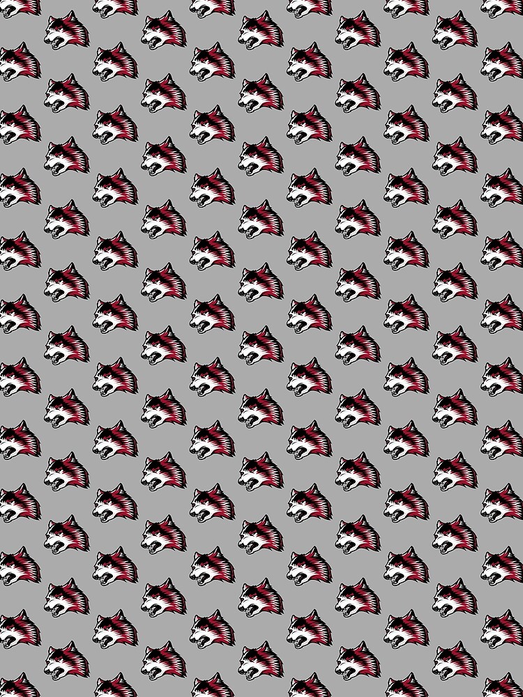 Thumbnail 3 of 3, Scarf, Red Wolves, Indiana designed and sold by Leminblanc.