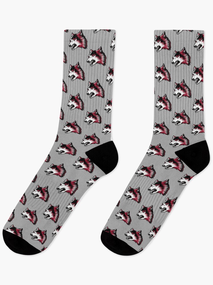 Thumbnail 1 of 5, Socks, Red Wolves, Indiana  designed and sold by Leminblanc.